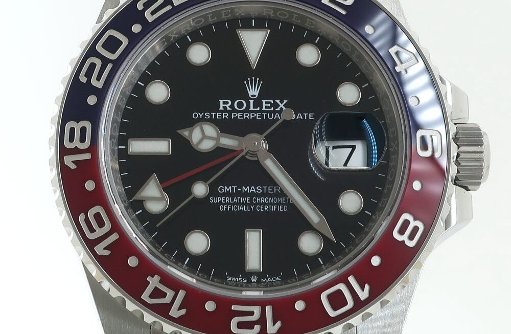 赤青ベゼルのジュビリーブレス