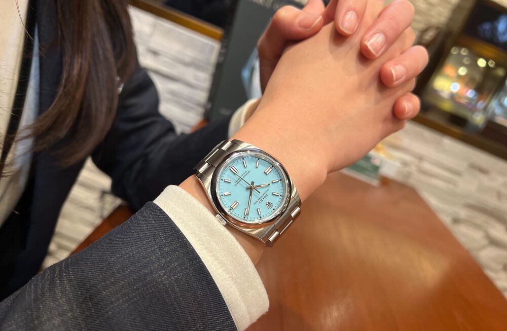 女性のお客様　ターコイズいかがですか！